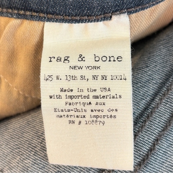 Rag & Bone Jean Skinny Woman’s Size 28 - Picture 8 of 14